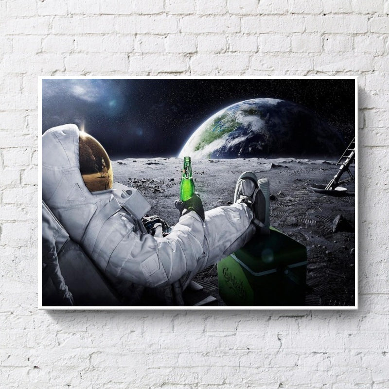 Moon Footage Wall Poster