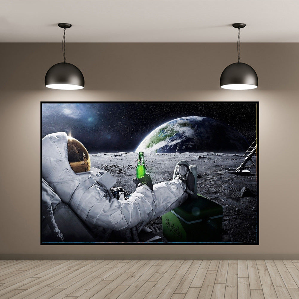 Moon Footage Wall Poster