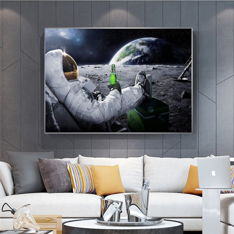 Moon Footage Wall Poster