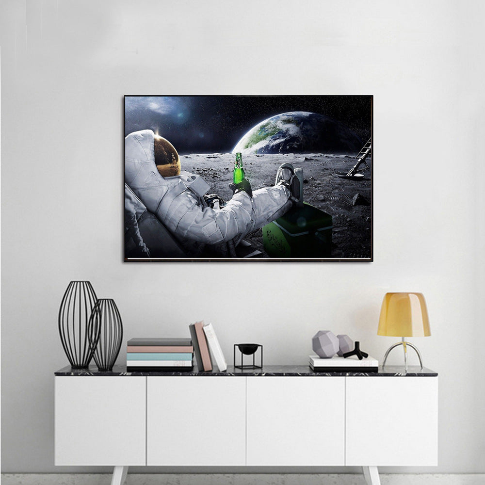Moon Footage Wall Poster