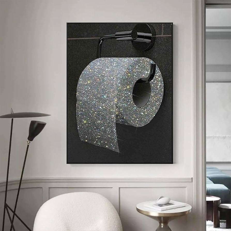 Magical Toilet Paper Wall Poster