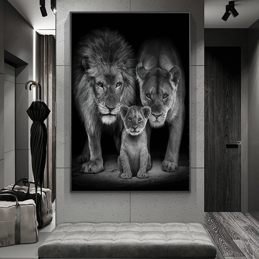 Lions Wall Poster