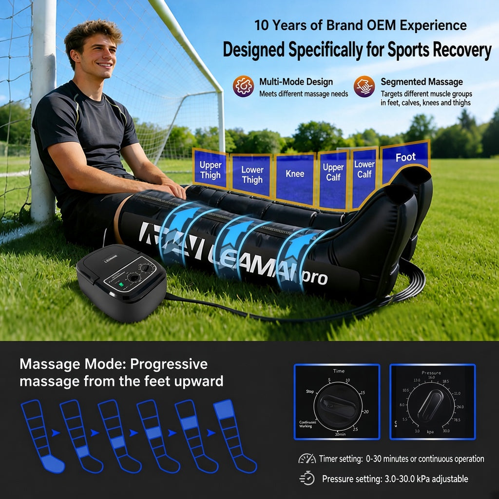 Air Wave Leg Massager – Compression Boots