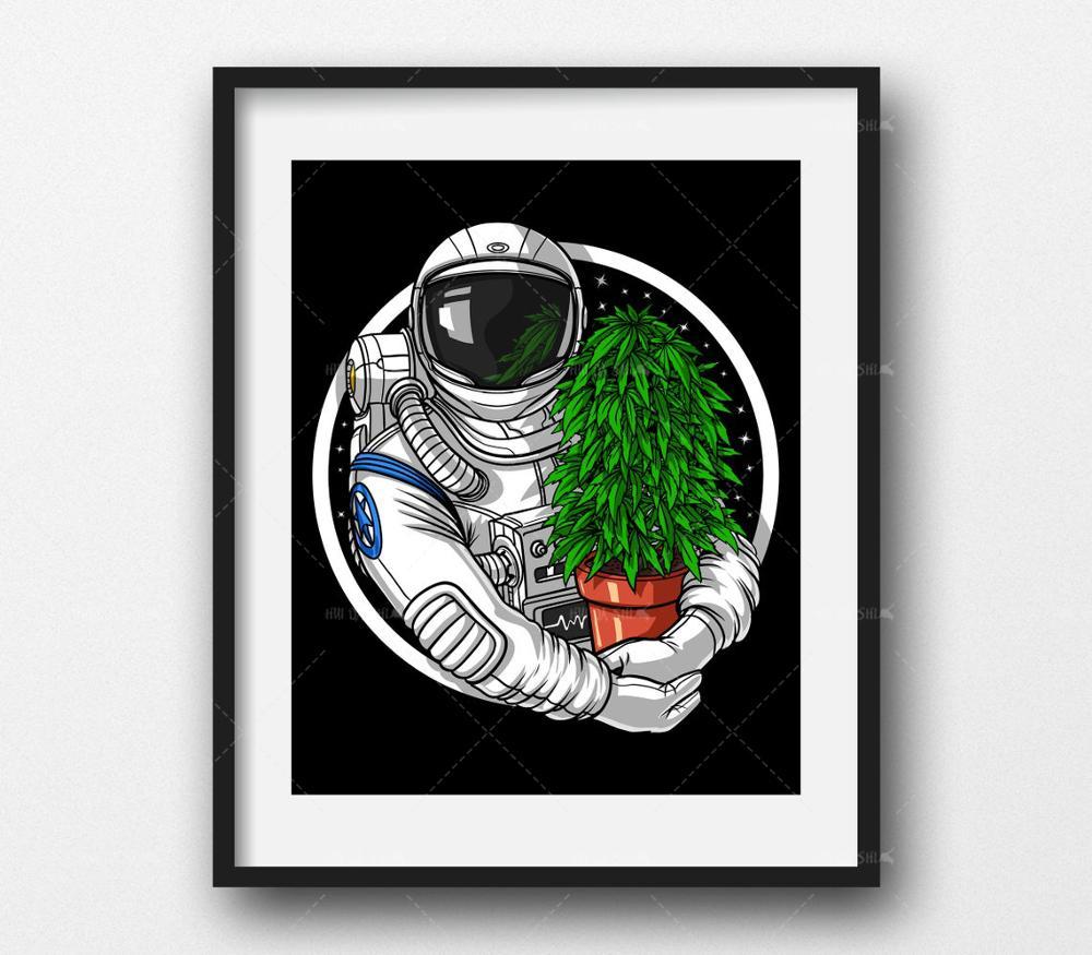 Space Astronaut Wall Poster