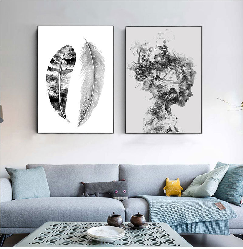 Black & White Minimalist Wall Posters