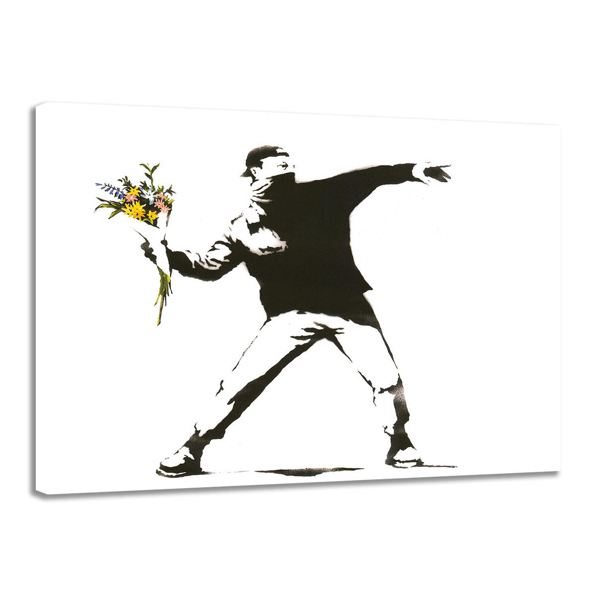 Yeet the Flower Bank Spray Painting Poster