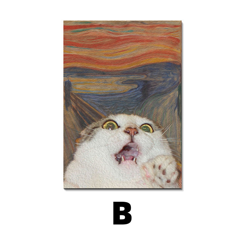 Animal The Scream Wall Art