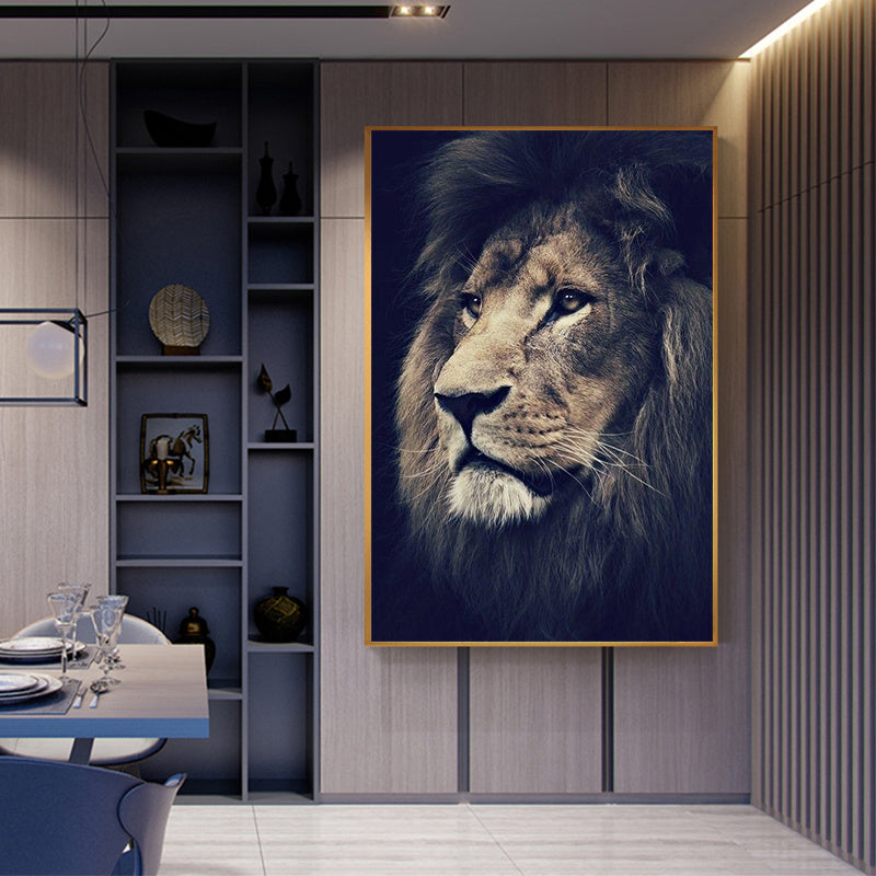Lion Wall Poster