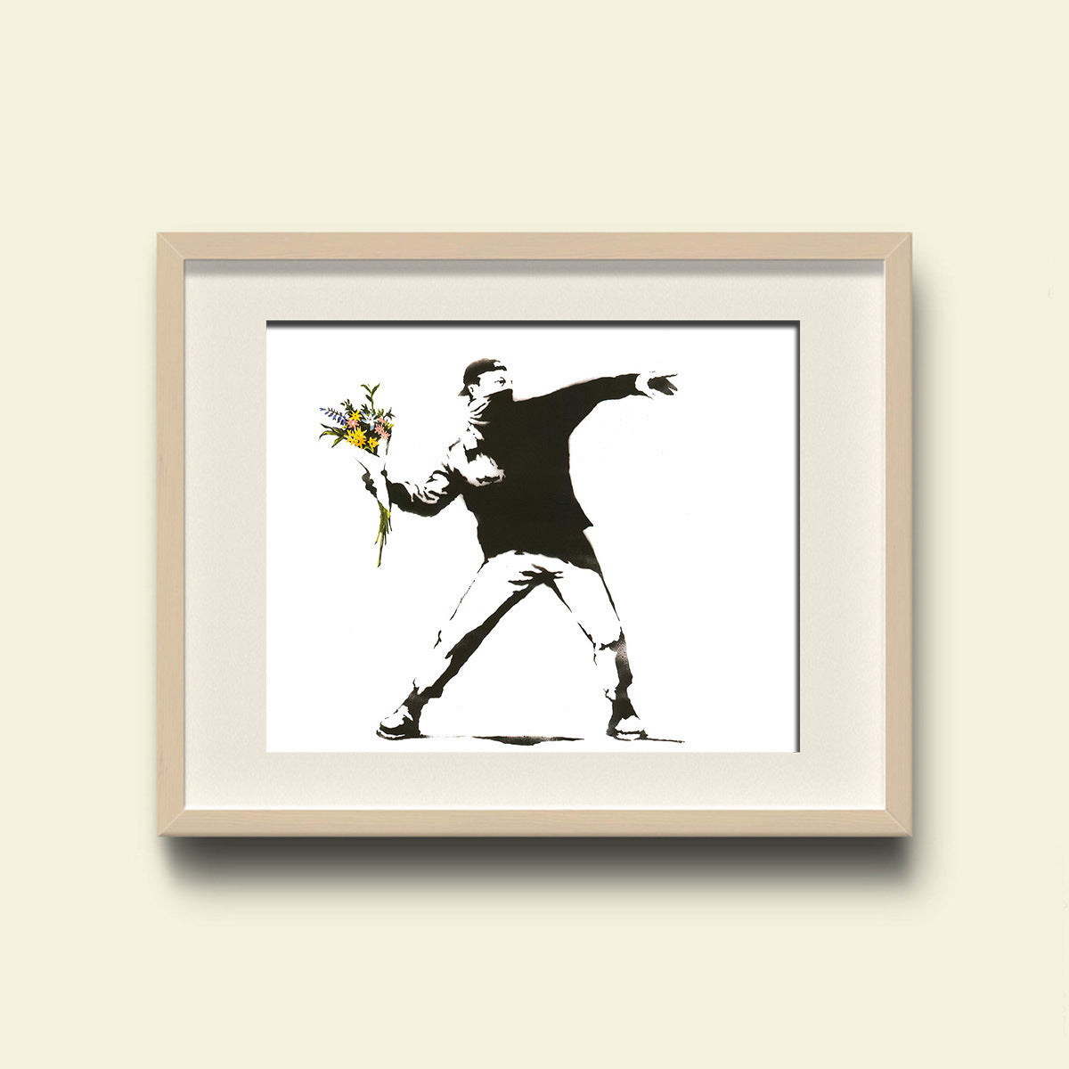 Yeet the Flower Bank Spray Painting Poster