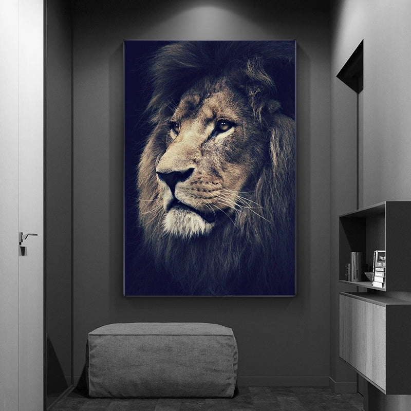 Lion Wall Poster