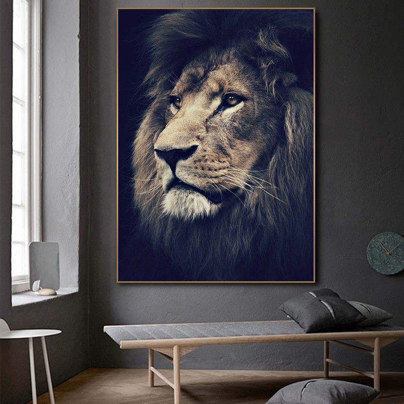 Lion Wall Poster