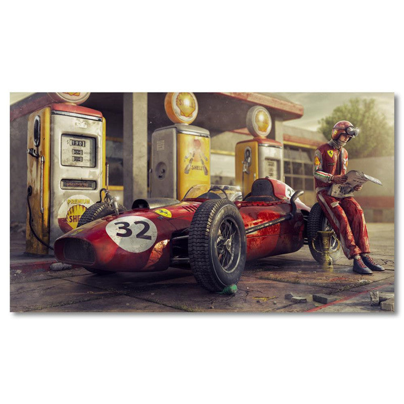 Classic Racing Vintage Poster