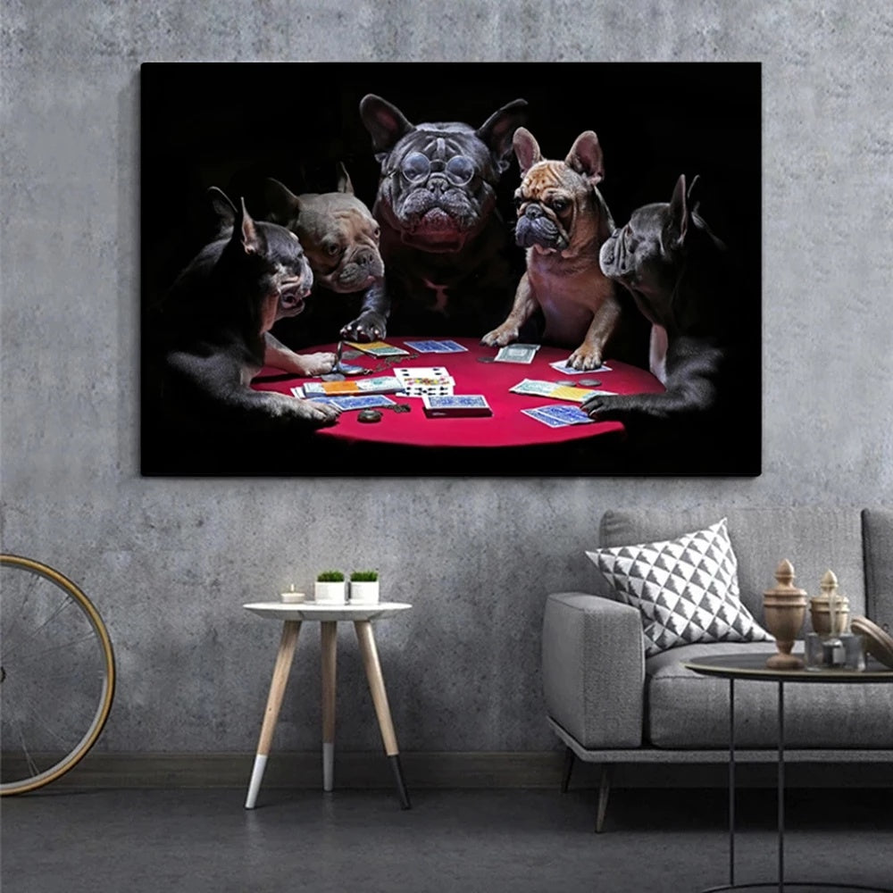 Just Dogs Gambling Poster
