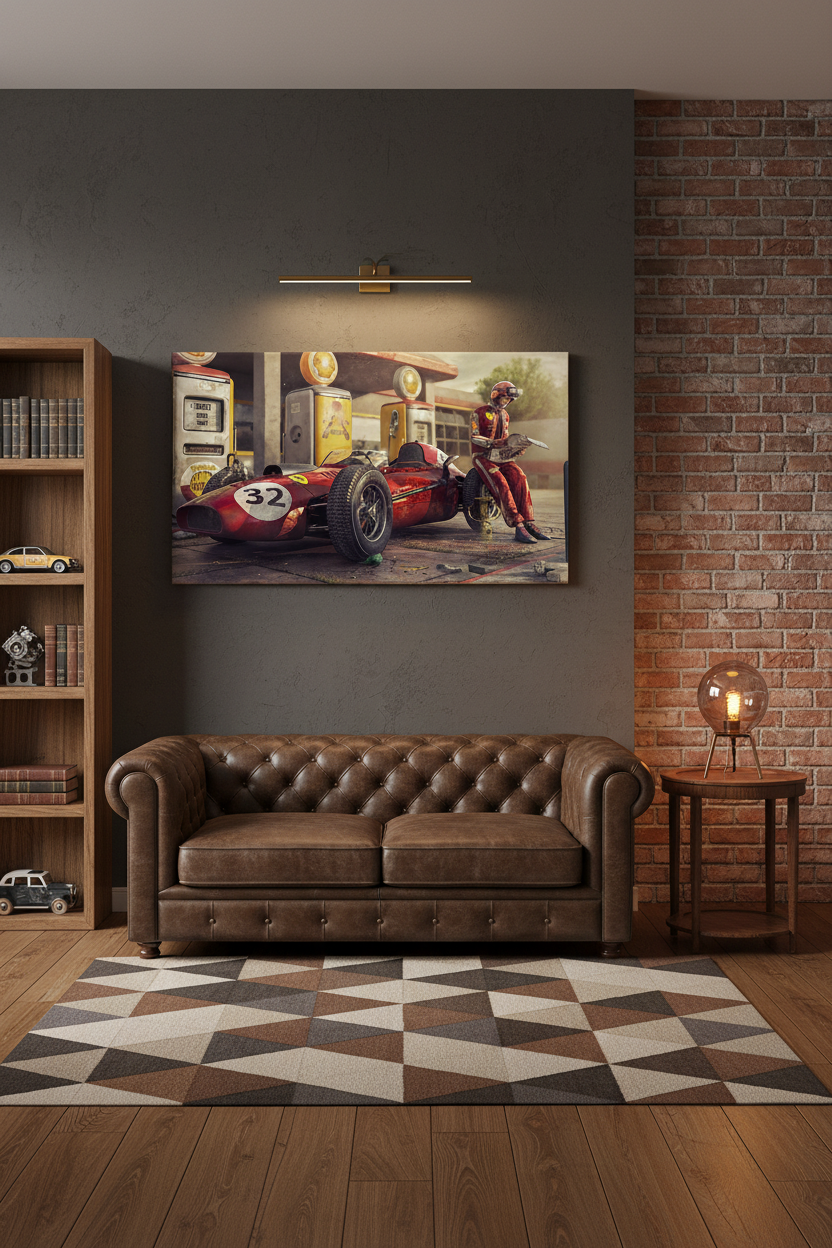 Classic Racing Vintage Poster