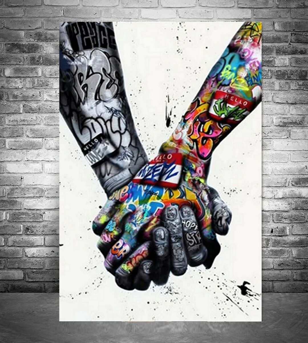 Street Graffiti Wall Posters