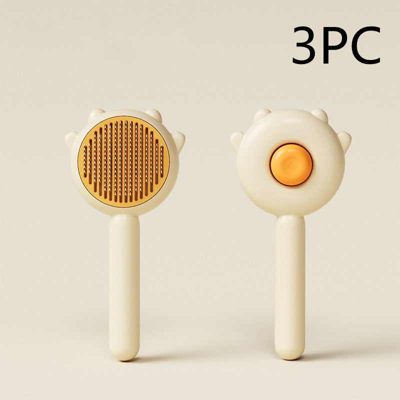 Pet Grooming Comb in yellow