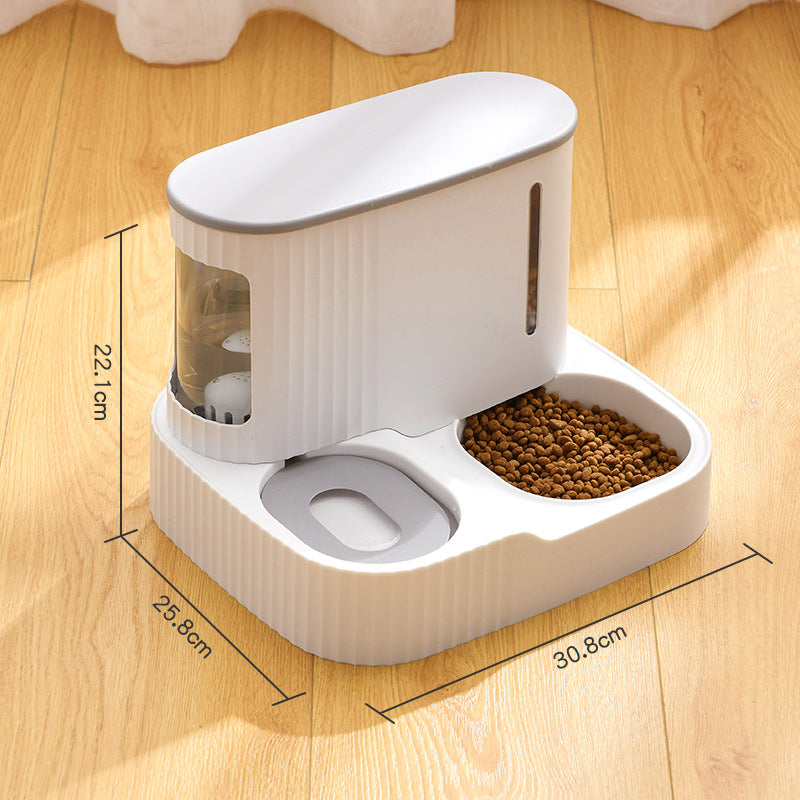 Automatic Pet Water Dispenser in grey