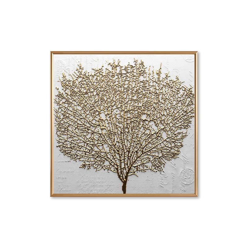 Golden Tree Wall Poster