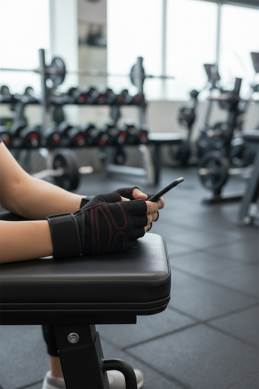 Sports Fitness Microfiber Gloves