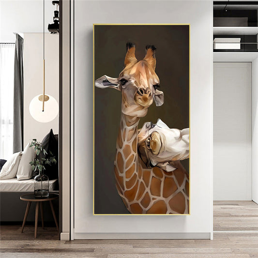Cute Giraffe Wall Poster