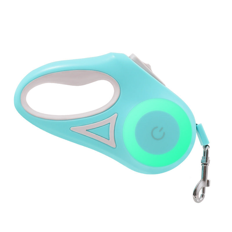 Retractable Dog Leash in green
