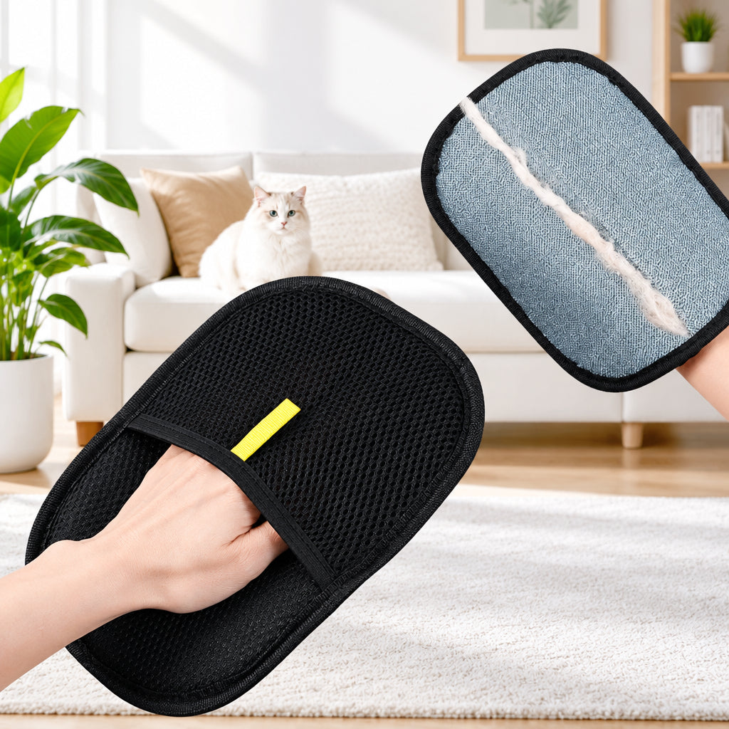 Pet Grooming Glove, product photo 5