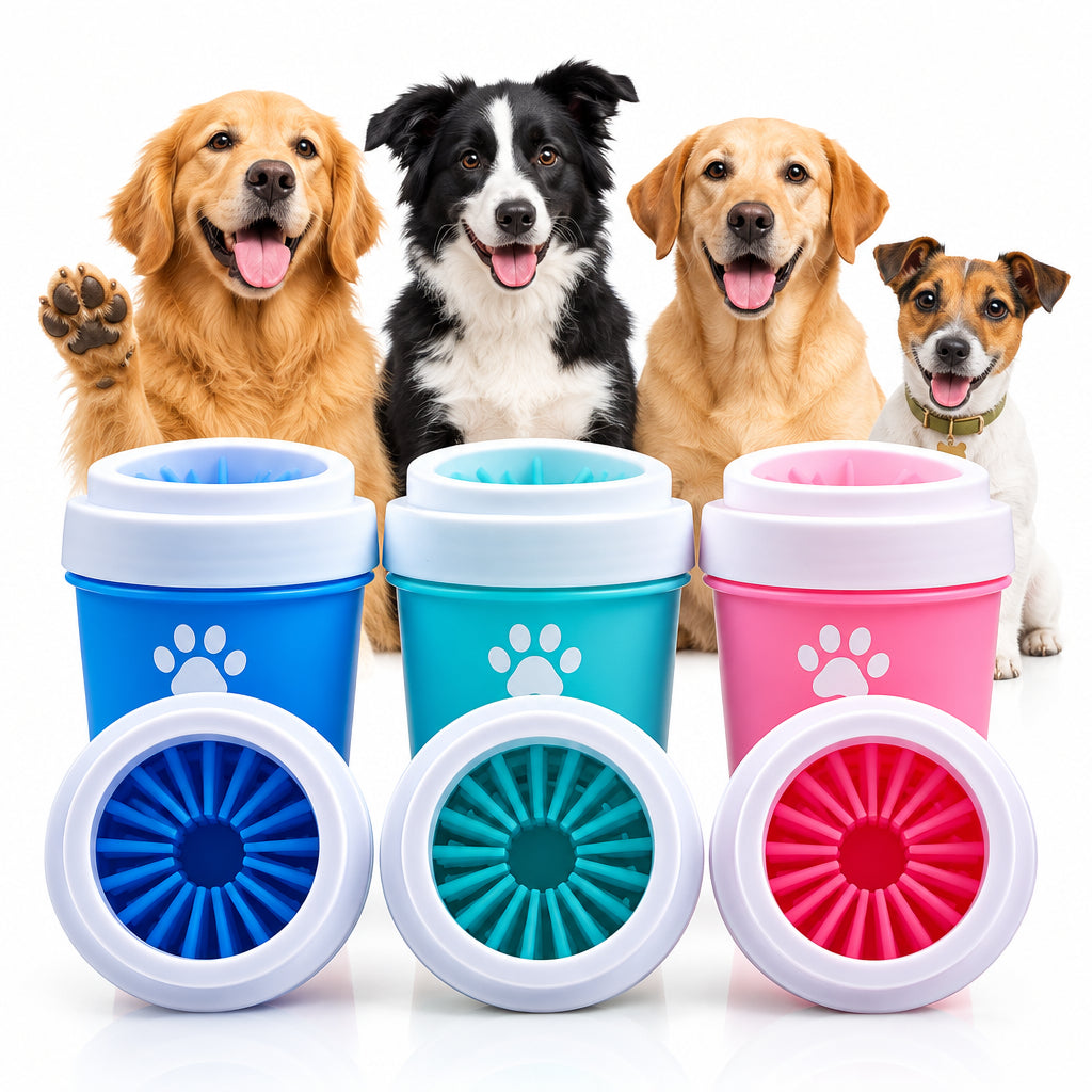 Silicone Paw Cleaner Cup, product photo 1
