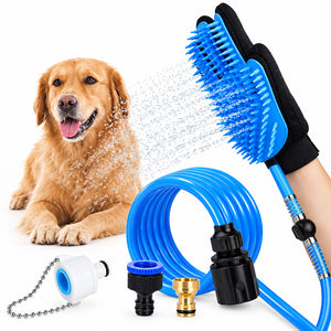 Pet Shower Sprayer & Scrubber