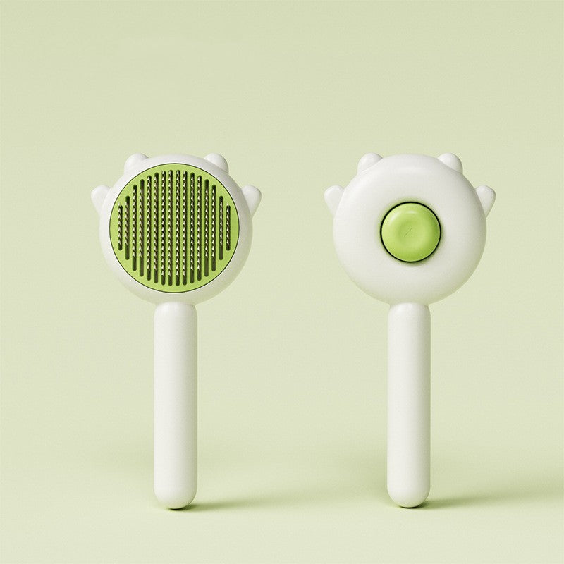 Pet Grooming Comb in green