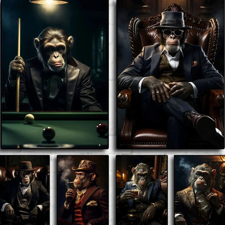 Gangster Chimps Posters