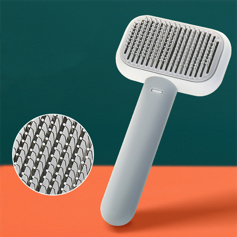Detangling Pet Brush in grey