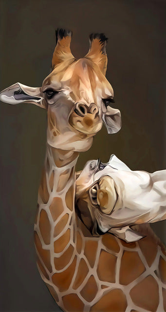 Cute Giraffe Wall Poster