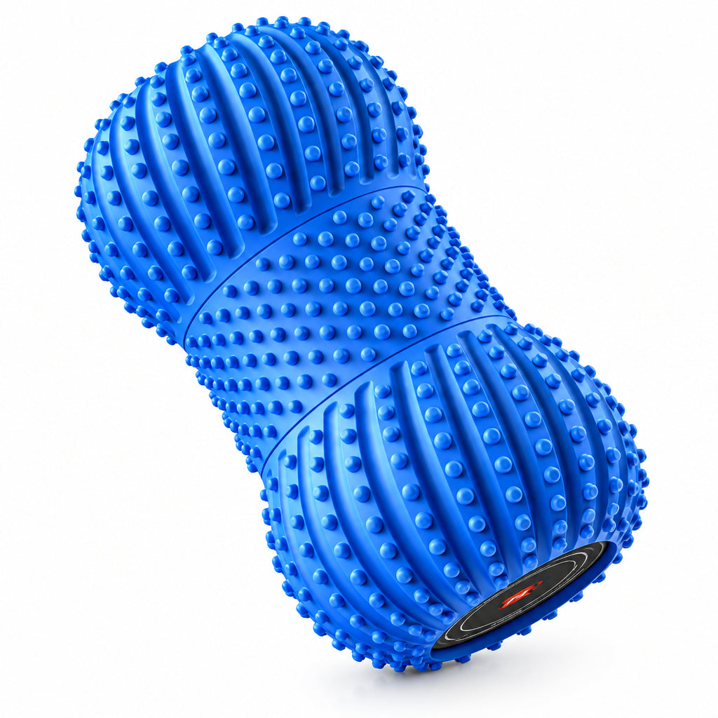 Vibrating Peanut Massage Ball in blue