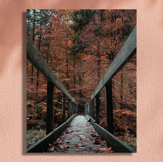 The Road To The Forest Wall Poster