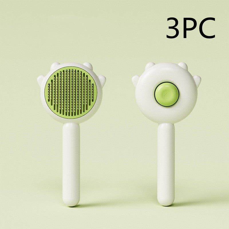Pet Grooming Comb in green