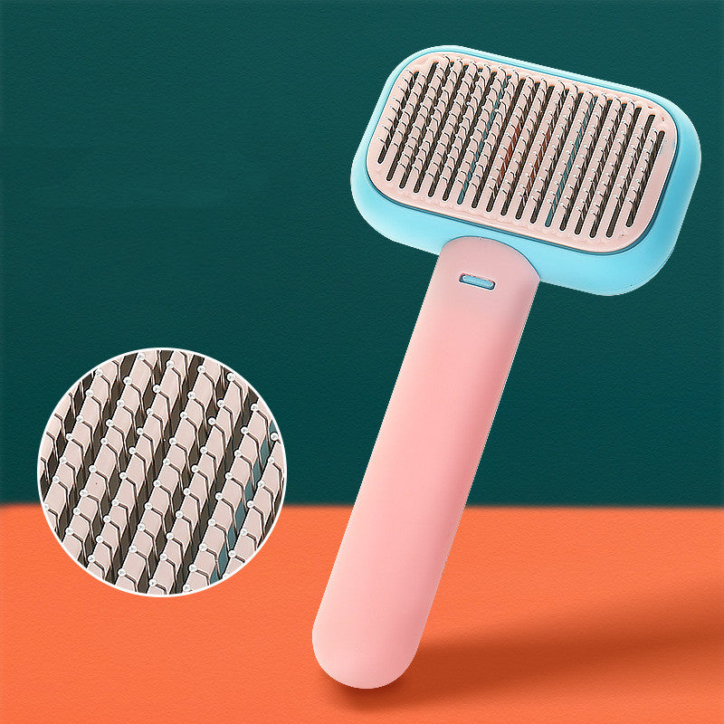 Detangling Pet Brush in pink