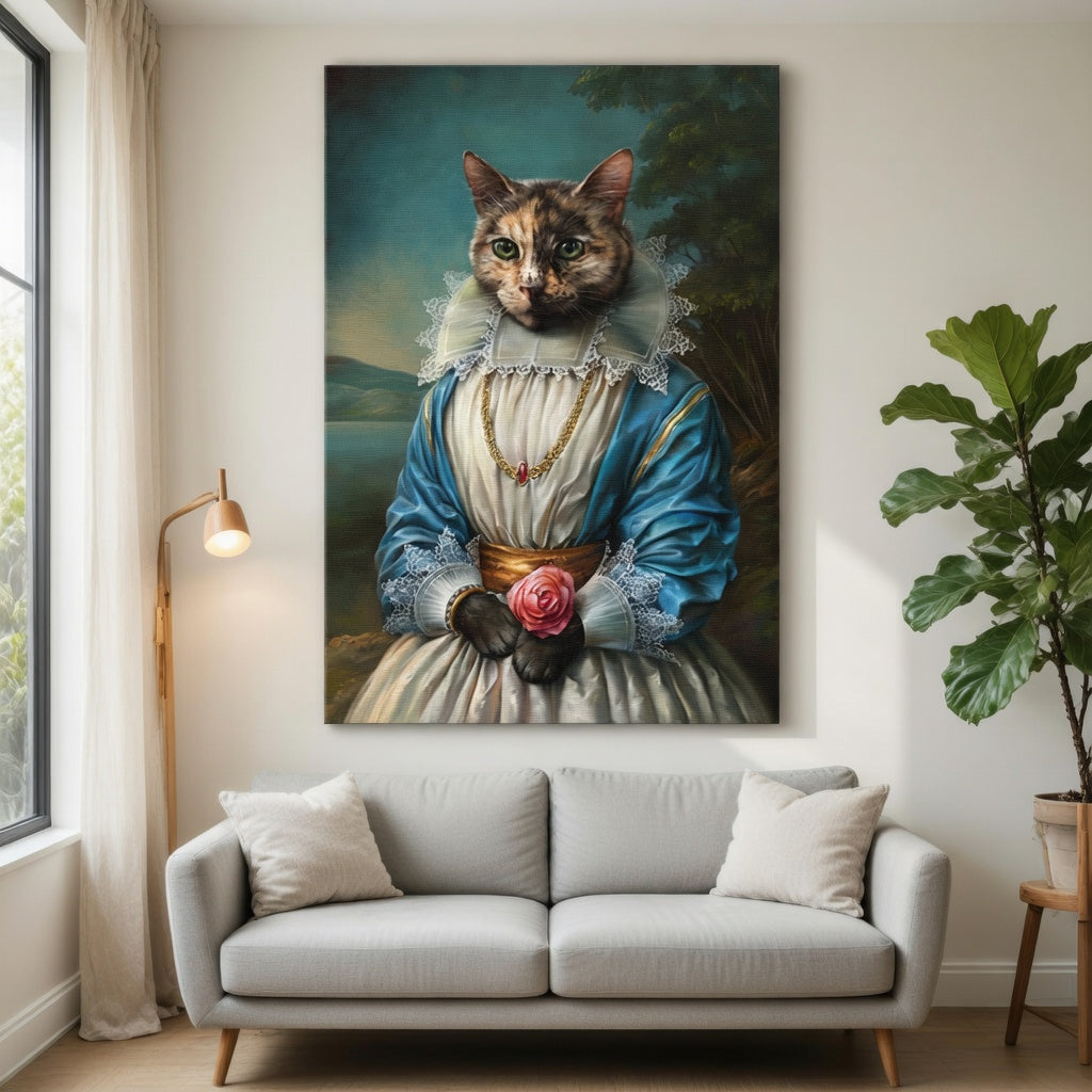 Vintage Pet Cat Princess
